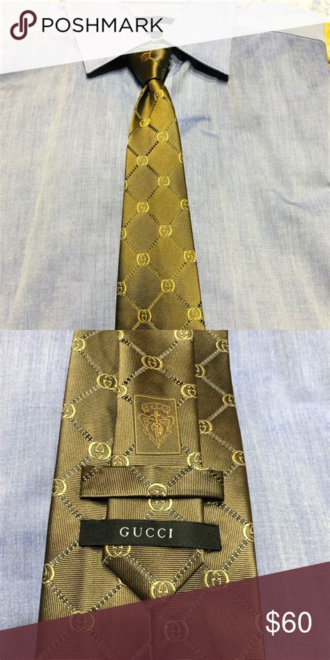 gucci tie gold|gucci tie outlet.